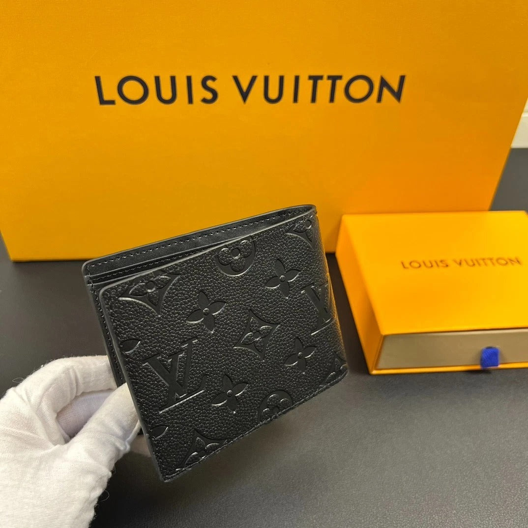 Louis Vuitton Men's Black Monogram Wallet – Macassar Style