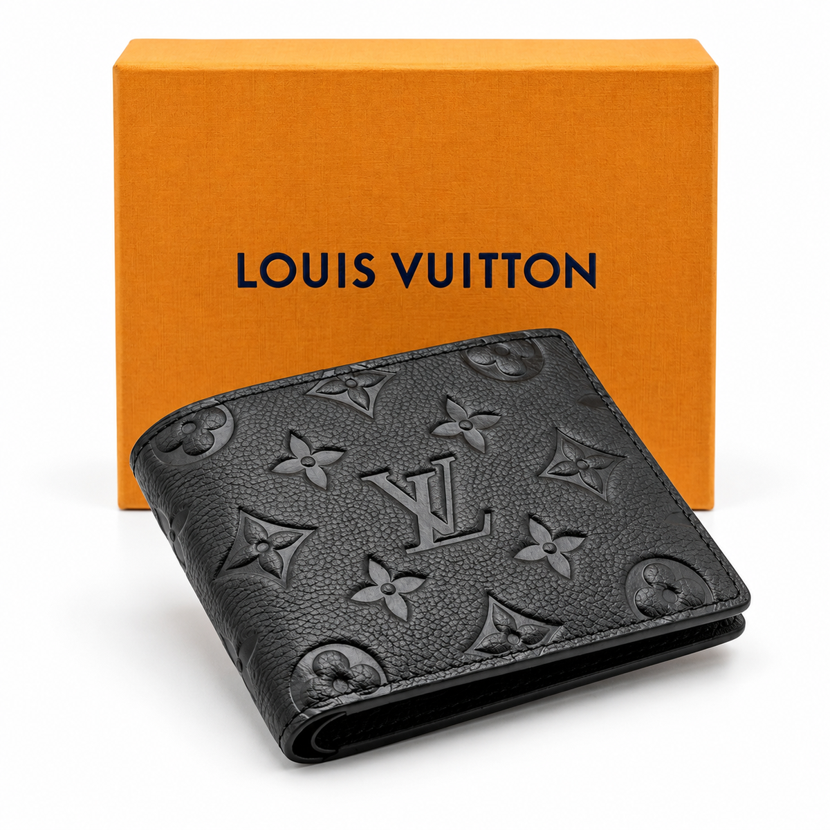 Louis Vuitton Men's Black Monogram Wallet – Macassar Style